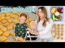 HEALTHY MEAL PREP IDEAS | Easy School Snacks for Kids + Parenting Hacks to Make Cooking SIMPLE