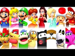 Super Mario Party Series - All Characters