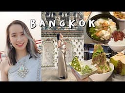 thailand vlog 🇹🇭 what I eat, shop & see in BANGKOK (wat arun, michellin star restaurants, markets)