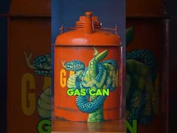 Custom Painted Vintage Gas Can!