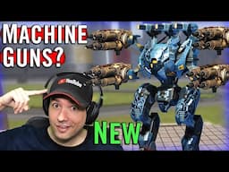 War Robots New REGULATOR Machine Guns Gameplay