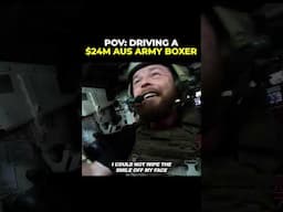 POV: Driving a $24M Australian Army Boxer! 🤯