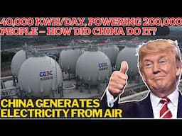 Air That Powers Cities? How Is China Achieving the Impossible? China’s 40,000 kWh Air Power Plant.