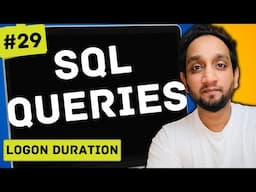 Solving an INTERMEDIATE SQL Interview Query - 29 | #30DaySQLQueryChallenge