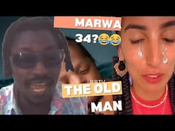 Iam_marwa trying very hard to prove his age, Ro took the baby out because of marwa live Vinn Used by