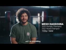 For Fares Ibrahim El-Bakh, best known as Meso Hassouna, weightlifting is a family business! 💪🏻