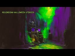 Recording Halloween Stories & Giveaway :)