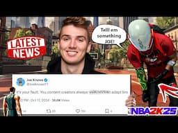 JOE KNOWS and CHOC along with the 2K COMMUNITY on how the new SHOOTING PATCH RUINED NBA 2K25