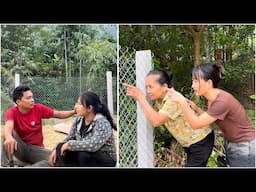 What will happen when policeman Hung's mother and the third person come to Hoai Ca's house?