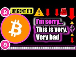 ⚠️*URGENT*⚠️IT'S VERY, VERY BAD FOR BITCOIN!?⚠️Crypto BTC Price Prediction/Cryptocurrency News Today