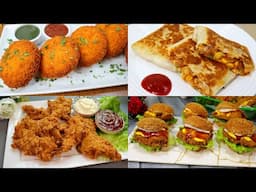 Top 4 Chicken Snack Recipe by Tasty Food With Maria | Winter Special Chicken Snack Recipe