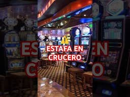 🛑 ESTAFA en el casino del crucero Carnival Glory