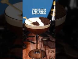 Halloween Espresso Martini Idea! Cookies & Cream Martini 🪦  #espressomartini