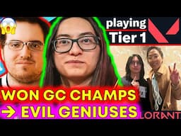 Florescent to EG LEAKED after GC Champs MVP!! 🤐 VCT News