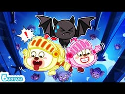 Great! Vampire Helps Bearee Escape Spooky Spiders | Fun Halloween Kids Adventure | Bearee Kids Show