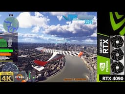 Flight Simulator 2024 Maximum Settings DLSS + FG 4K | RTX 4090 | R7 9800X3D