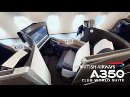 British Airways A350-1000 Business Class CLUB WORLD SUITES | Vancouver to London