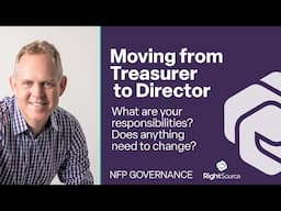 Moving from Treasurer to Director