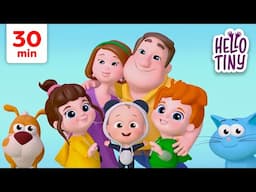 Skidamarink a-dink a-dink 💙 | Kids Songs and Nursery Rhymes | Hello Tiny