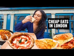 ULTIMATE CHEAP EATS Food Tour in LONDON🇬🇧