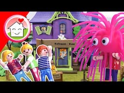 Playmobil Familie Hauser - das Halloween Haus - Geschichte mit Lena, Malte, Rosabella