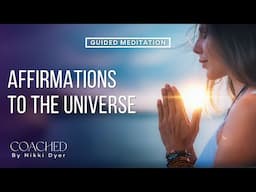 Affirmations For Trusting The Universe & The Process 💫 | GUIDED MEDITATION & AFFIRMATIONS