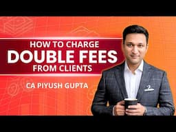 Charge DOUBLE Fees From Clients - Strategy That I Followed