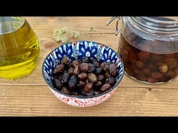 EASY Method to Brine OLIVES at Home - Olive recipe