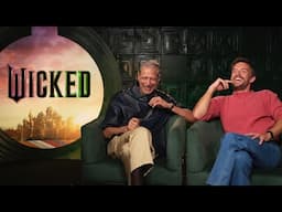 Jonathan Bailey and Jeff Goldblum Sing, Laugh and Talk Getting Drunk During WICKED | Interview