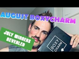 August Boxycharm Base Box with Demo| Sickening Free July Winners Revealed!! #boxycharm