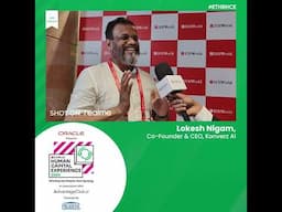 Lokesh Nigam, Co Founder & CEO, Konverz Al at #ETHRHCE2024! 🎙