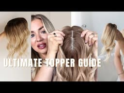 FULL COVERAGE EXTENSIONS | Hair Topper #hairtoppersforwomen #wigreview #hairaccessories #hairloss