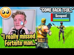 Tfue EMOTIONAL After FINALLY Returning to Fortnite with OLD Teammates!