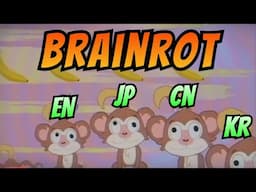 Brainrot Song in ALL Languages | Slumbernana Monkey Madness | Honkai Star Rail