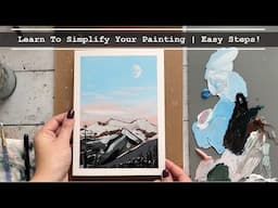 Acrylic Painting : Paint an Abstract Landscape