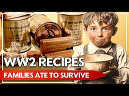 SHOCKING World War 2 Meals Ordinary Americans SURVIVED ON