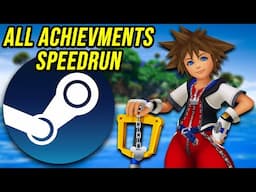 KH1FM All STEAM Achievements Speedrun | Thank you to Square Enix for the code! #sponsored #ad