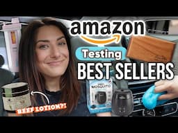 ARE THEY WORTH THE HYPE?! | testing amazon best sellers +a spicy giveaway