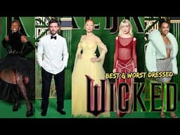 TOP 10 BEST & WORST DRESSED AT THE ‘WICKED’ PREMIERE! (London 🇬🇧)