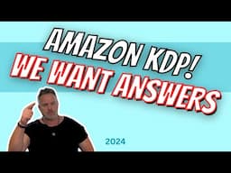 Amazon KDP, We Want Answers To BOOK BLOCKING Enmasse!