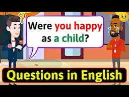 Improve English Speaking Skills (Common English questions) English Conversation Practice