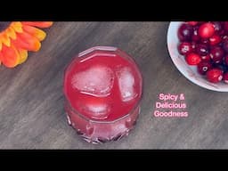 HOW TO MAKE HEALTHY ORGANIC CRANBERRY JUICE | RAW CRANBERRY JUICE | @SpicyDeliciousGoodness