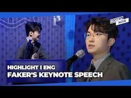 [HIGHLIGHT/ENG] Faker "I've never felt more nervous in my entire life"