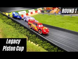 Lightning McQueen Races in the Legacy Piston Cup | Disney Pixar Cars Racing