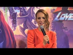 Natalie Portman intervista conferenza stampa per Thor: Love and Thunder a Roma