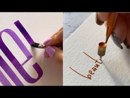 The best calligraphy and lettering unusual pen and marker