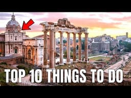 Things to do in Rome to keep a BUSY schedule during your Holiday