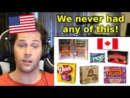 American Reacts to Canadian Snacks (That Don't Exist Anymore)