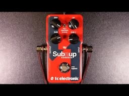 TC Electronic Sub'n'Up Demo (w/ TonePrint Editor) - BestGuitarEffects.com