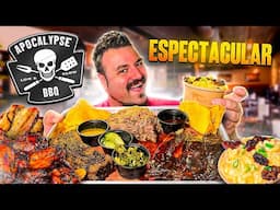 ESPERAMOS 2 horas de FILA para comer la MEJOR BBQ TEXANA de MIAMI | Apocalypse BBQ 🥩